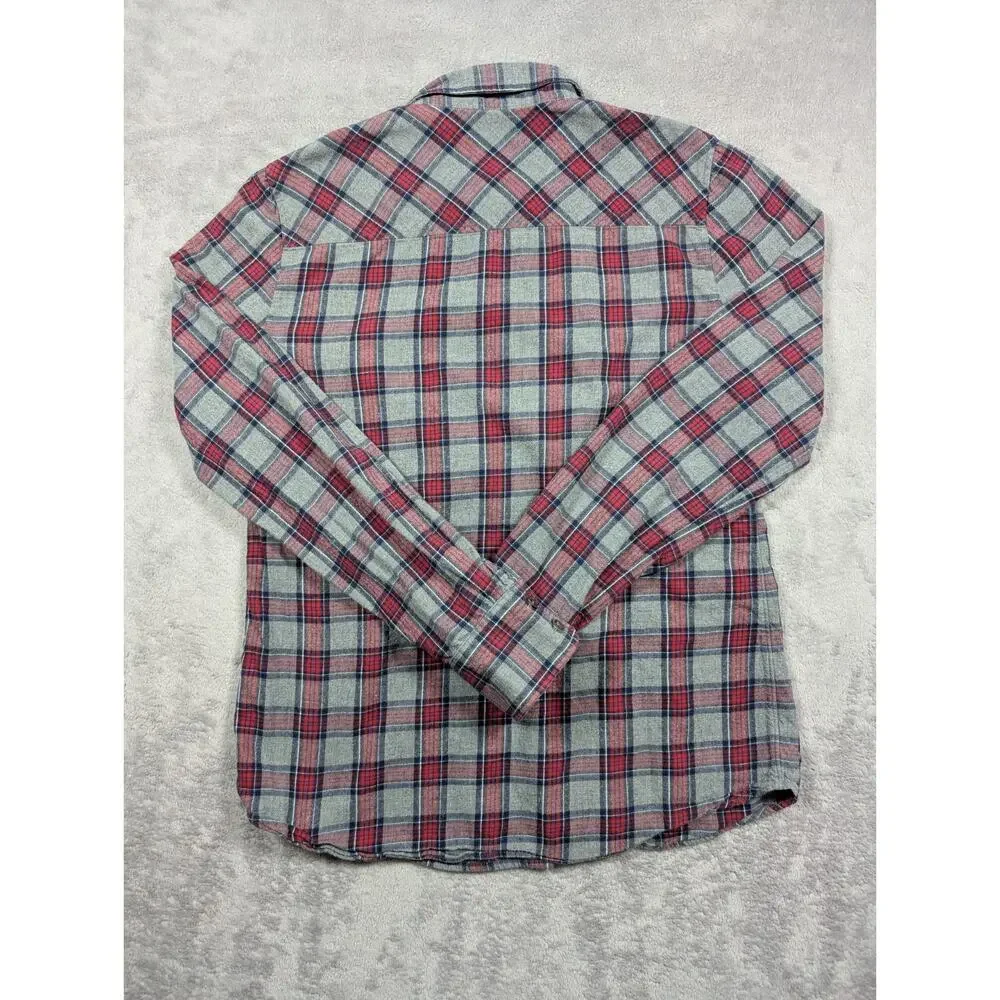 Ralph Lauren J Crew Button Front Shirt Youth Size 12 Medium Lot Of 2 Casual